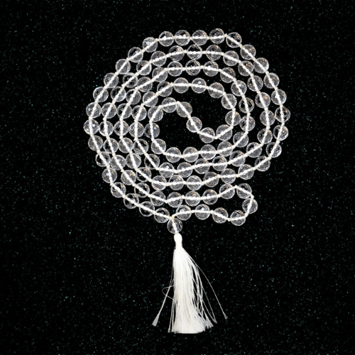 10 Mukhi Sphatik Mala