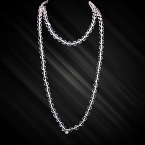 8 Mukhi Sphatik Mala