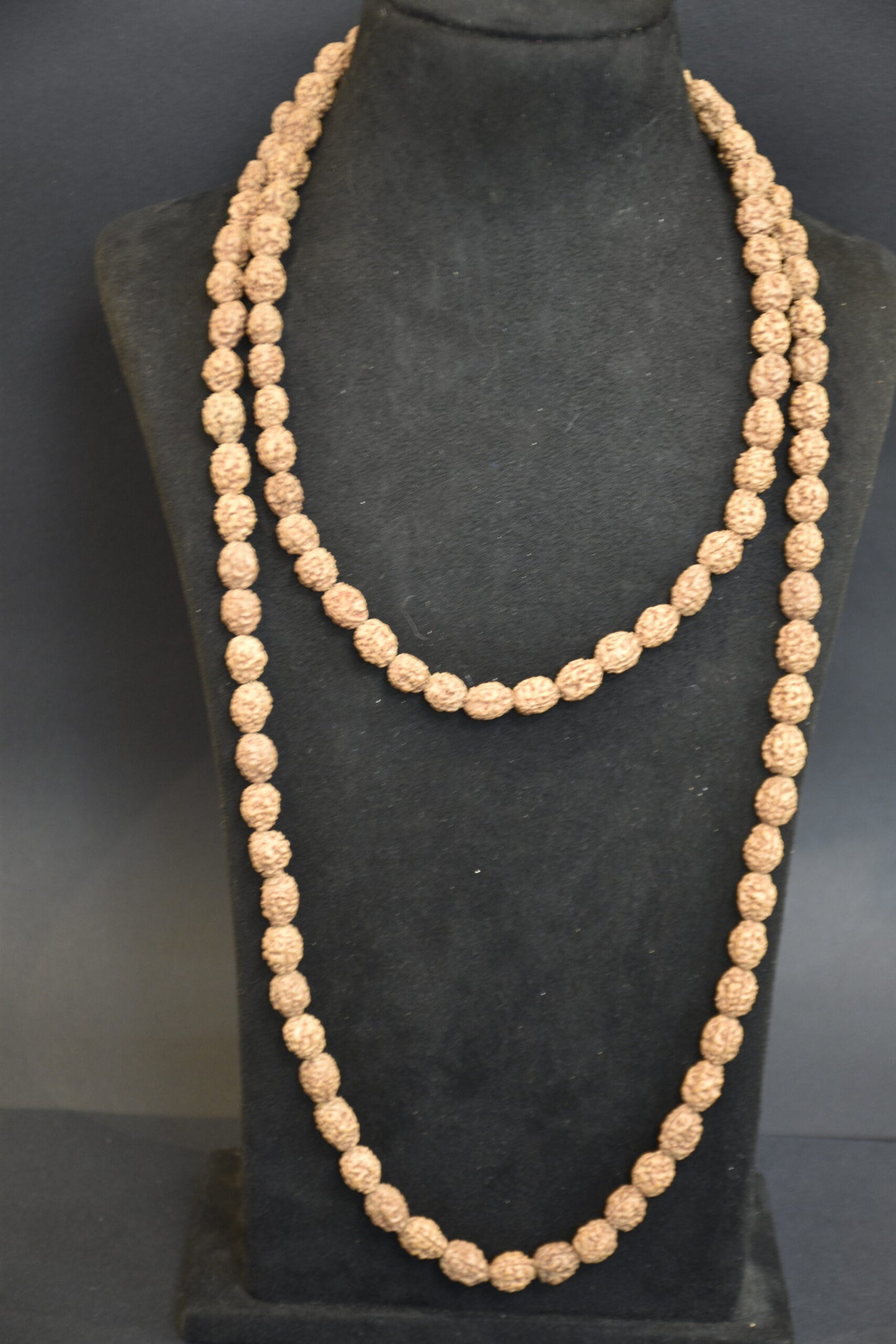 3 Mukhi Rudraksha Mala