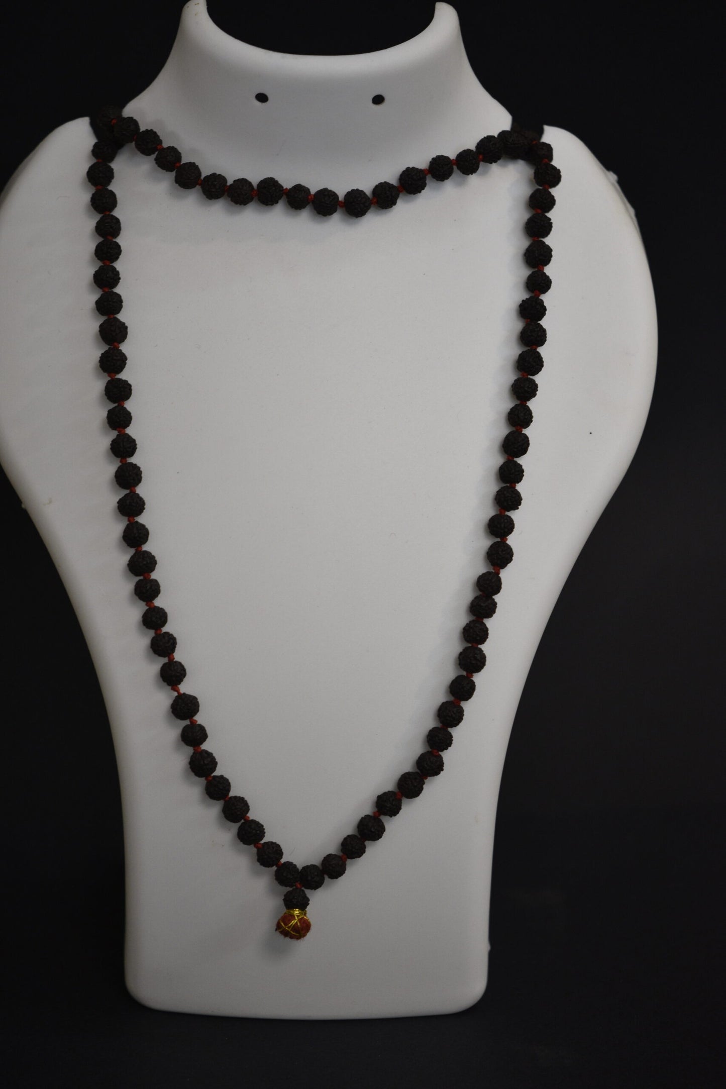 5 mukhi mala Black