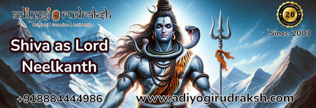 Shiva as Lord Neelkanth  