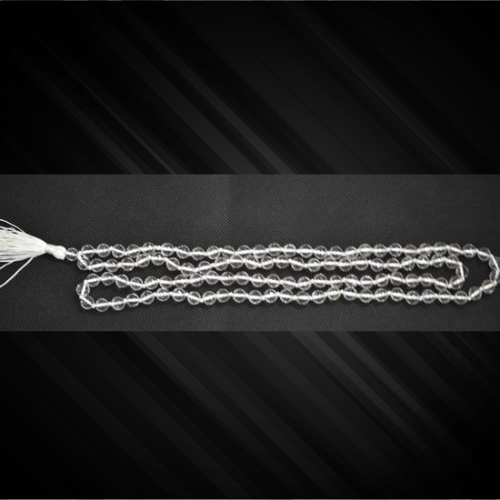 8 Mukhi Sphatik Mala