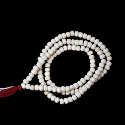 6mm White Tulasi Mala